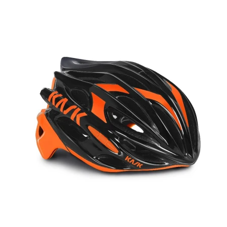 Přilba KASK Mojito 16 black/orange fluo