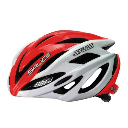 Přilba SALICE GHIBLI white-red