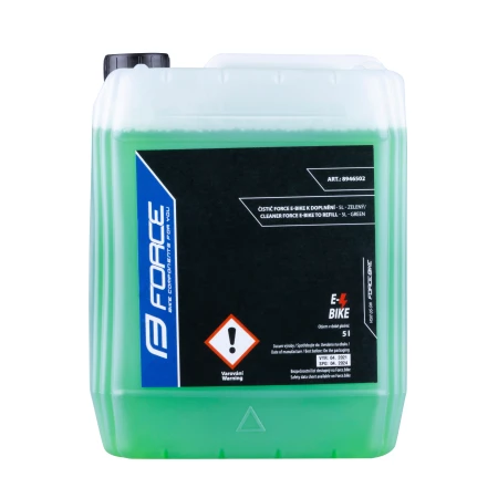 Čistič FORCE E-BIKE k doplnění - 5l - zelený