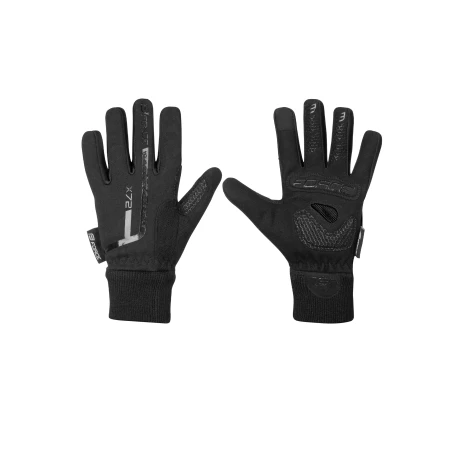 Dětské zimní rukavice FORCE KID X72, černé