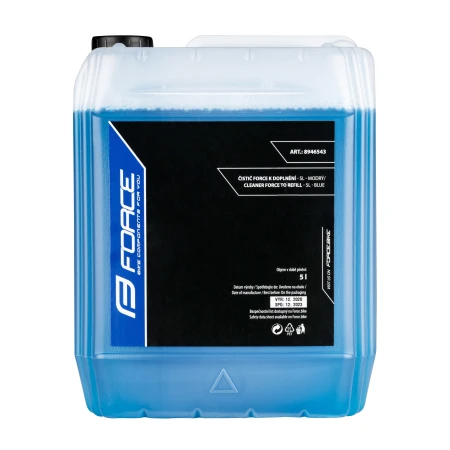 Čistič FORCE k doplnění - 5l - modrý