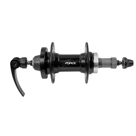 Zadní náboj FORCE 6D-12, pro vícekolečko, 32 děr, černý, 6 děr kotouč