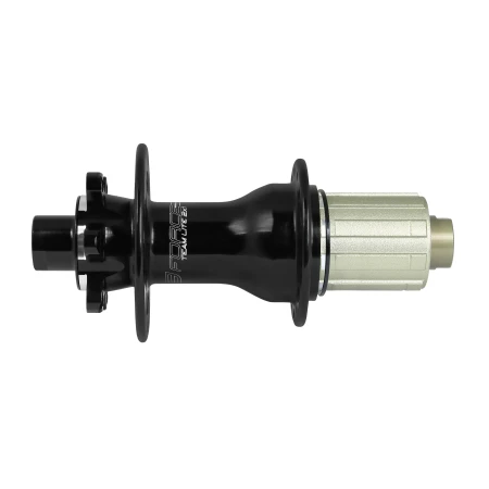 Zadní náboj FORCE TEAM lite X12 6 děr kotouč 28 děr, černý, pro 6 děr kotouč