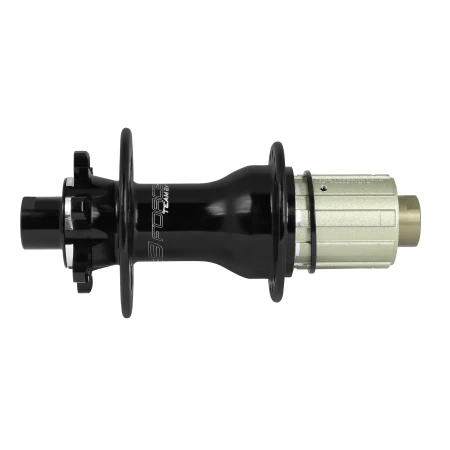 Zadní náboj FORCE TEAM 2x1 X12, 6 děr kotouč, 32 děr, černý, pro 6 děr kotouč