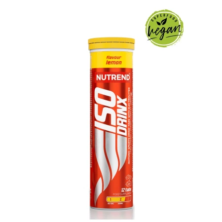Nutrend ISODRINX TABS, tuba obsahuje 12 tablet