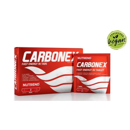 Nutrend CARBONEX energy sport tablets obsahuje 12 tablet