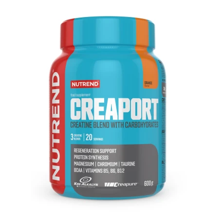 Nutrend CREAPORT, sypká směs, 600 g pomeranč