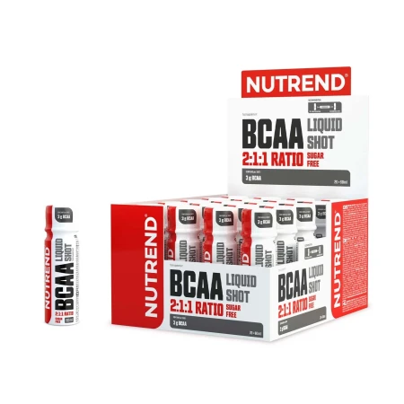 Nutrend BCAA LIQUID SHOT box - 20 lahviček á 60ml