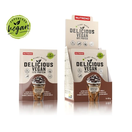 Nutrend DELICIOUS VEGAN PROTEIN 5x30 g