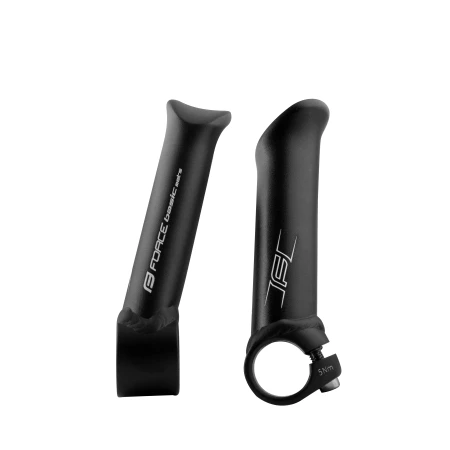 Rohy FORCE METS 12 cm Al, černé mat