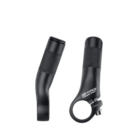 Rohy FORCE BET 9 cm Al, černé matné