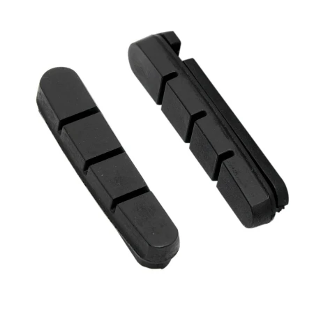 Brzdové špalíky FORCE, silniční, náhradní, černé, 55mm