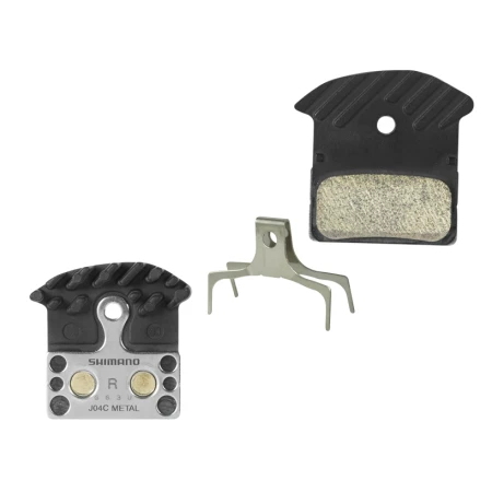 Destičky SHIMANO J04C kovové, s chladičem