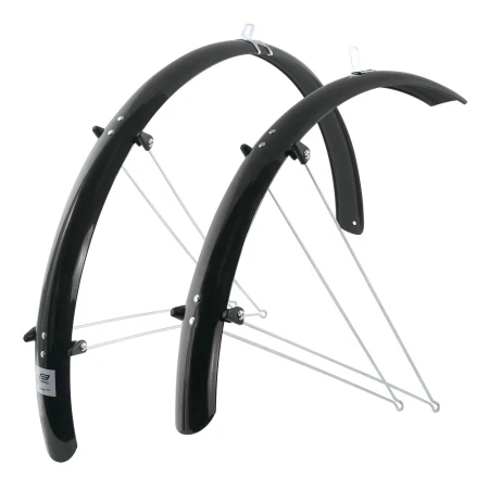 Blatníky FORCE 58 Aluflex 28&quot; + vzpěry, černé