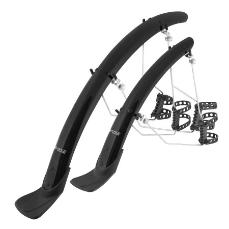 Blatníky FORCE WIN38 Aluflex 28&quot; + vzpěry, černé