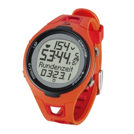 Sportovní hodinky SIGMA PC 15.11, oranžové