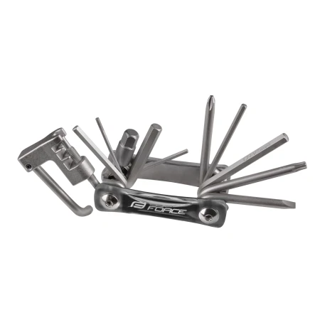 Multiklíč FORCE sada 11 funkcí s nýtovačem, v pouzdře
