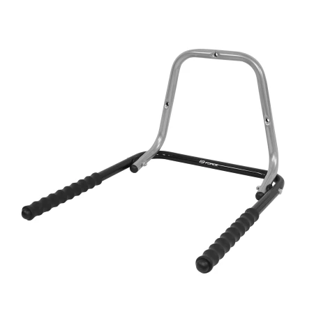 Držák kola FORCE na zeď, pod rám, sklopný, Fe, šedo-černý
