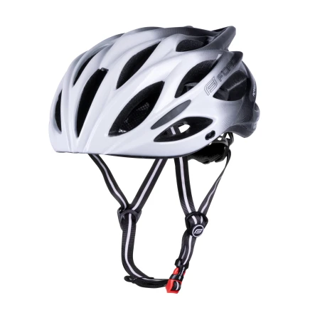 Přilba FORCE BULL HUE, bílo-černá