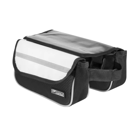 Brašna na rám FORCE DUPLEX horní, černo-bílá - 896160