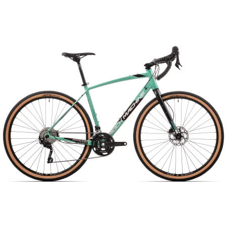 Gravel kolo Rock Machine Gravelride 500/Gloss Mint/Silver/Black 2023