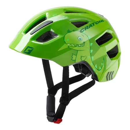 Dětská přilba CRATONI Maxster Dino Green Glossy