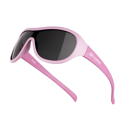 Brýle FORCE POKEY dětské, růžové, černé sklo