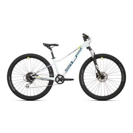 Juniorské kolo Superior RACER XC 27 DB Gloss White/Blue/NeonYellow 2023