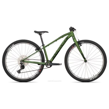 Juniorské kolo Rock Machine Thunder 29 VB Gloss Metallic Khaki/Pearl Black 2023