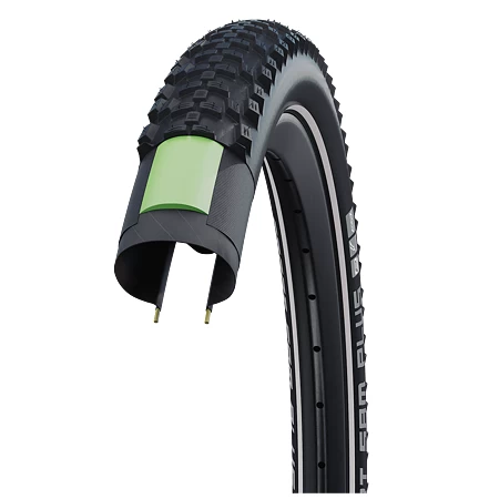 Plášť Schwalbe Smart Sam Plus 29x2.25 Addix DoubleDefense GreenGuard reflexní pruh