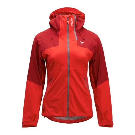 Dámská membránová bunda Silvini Arena WJ1305 red/merlot - pro skialp a outdoor