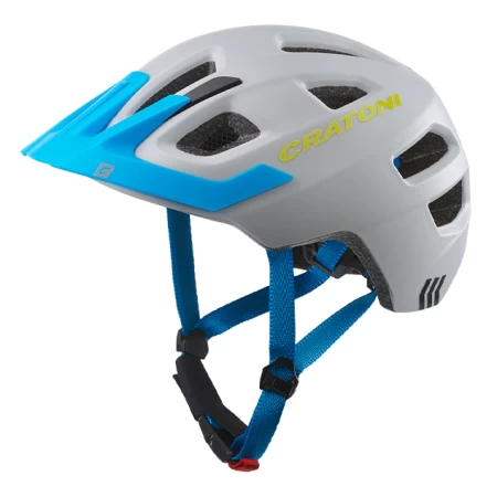 Dětská přilba CRATONI Maxster Pro Grey/Blue Matt