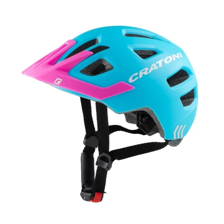Dětská přilba CRATONI Maxster Pro Blue/Pink Matt