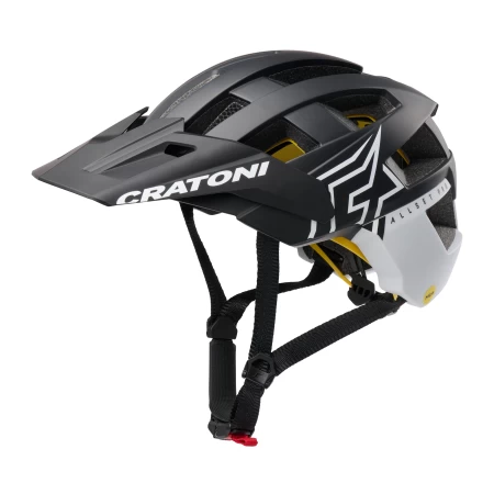 Přilba CRATONI AllSet Pro MIPS Black/White Matt