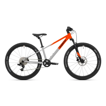 Dětské kolo Superior TEAM 24 Gloss Grey/Red 2025