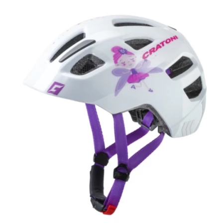 Dětská přilba CRATONI Maxster Fay White Glossy