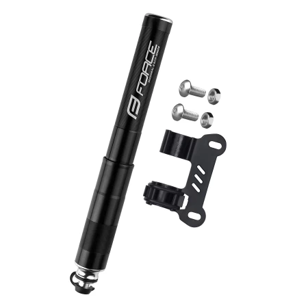 Pumpička FORCE HOSE 2.0 - 22cm, s hadičkou, černá