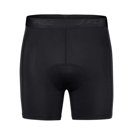 Vložka vnitřní pro MTB kraťasy FORCE SUPPORT, černá