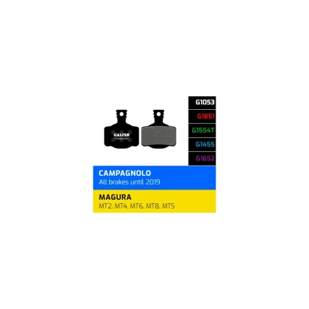 Destičky Galfer FD436 - Magura, Campagnolo - směs PERFORMANCE - FD436G1053