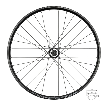 Zadní kolo FORCE XC DISC 27,5&quot; 584x19 F804333-6děr, 32děr