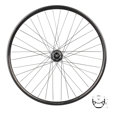 Přední kolo FORCE XC DISC 27,5&quot; 584x23 HBM475-6děr, 36děr