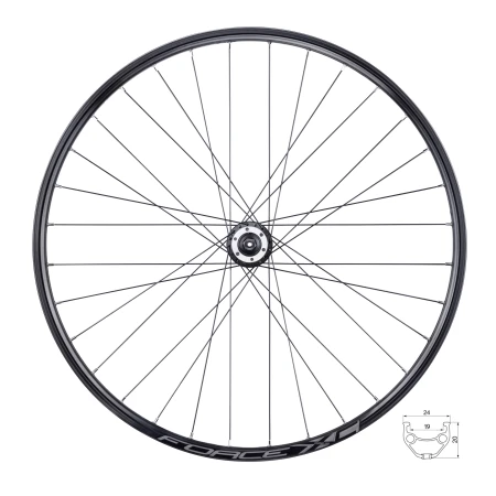 Přední kolo FORCE XC DISC 28/29&quot; 622x19 F804332-6děr 32děr