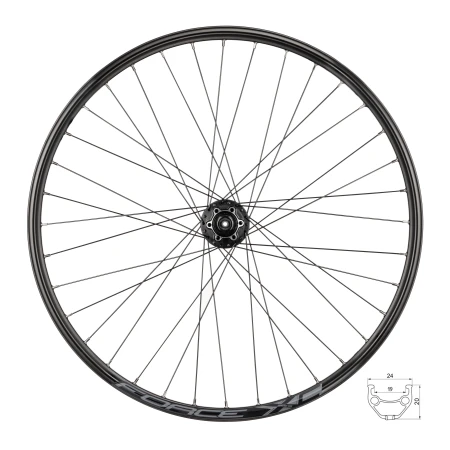 Zadní kolo FORCE XC DISC 26&quot; 559x19 FHM475 6děr 36děr