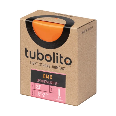 Duše TUBOLITO BMX 20&quot; 1-1/8-1-3/8-AV autoventilek