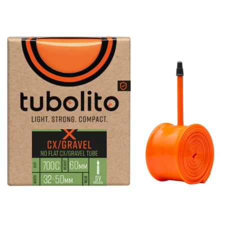 Duše TUBOLITO X-Tubo CX/GRAVEL 28/700C SV 60mm Black galuskový ventilek