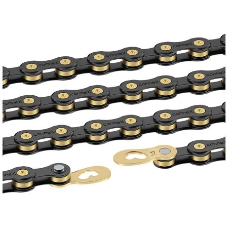 Řetěz CONNEX 12sB pro 12-kolo, černo-zlatý