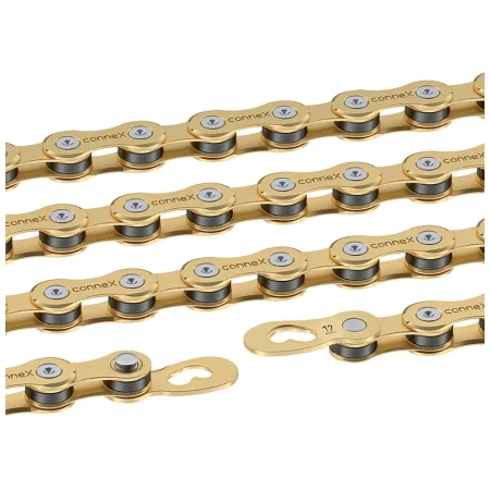 Řetěz CONNEX 12sG pro 12-kolo, zlatý