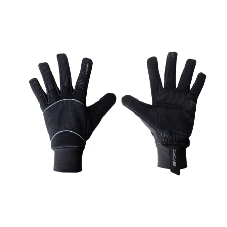Rukavice FORCE SPRINGER jaro-podzim, černé