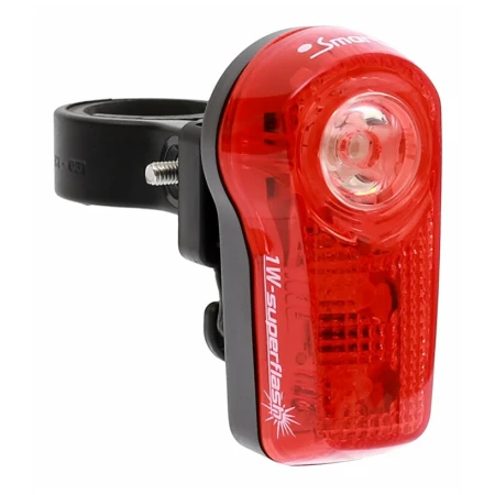 Zadní blikačka SMART Superflash 1 W, na baterie