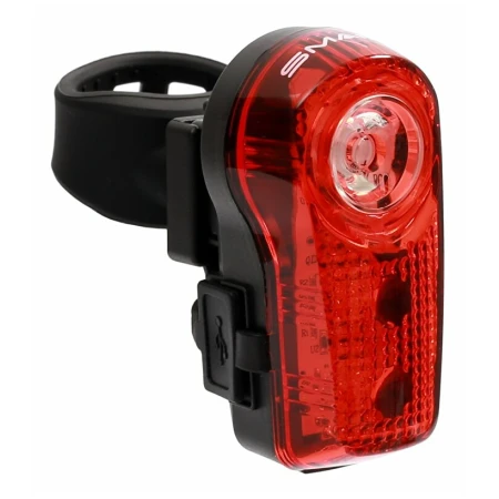 Zadní blikačka SMART Superflash USB, dobíjecí